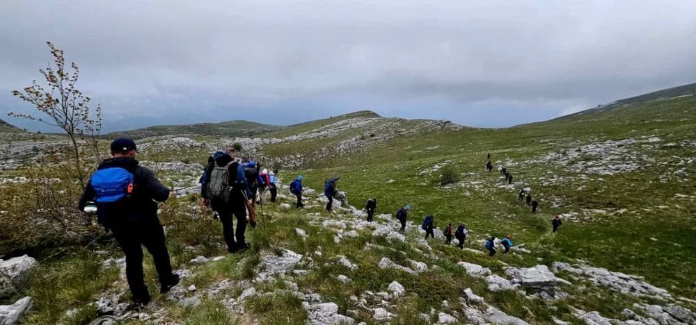 HPD Gojzerica na krovu Hrvatske, dinarskom vrhu Sinjal