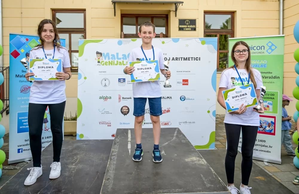 Malci Genijalci osvajaju državu mentalnom aritmetikom: Požegi donijeli 6 medalja