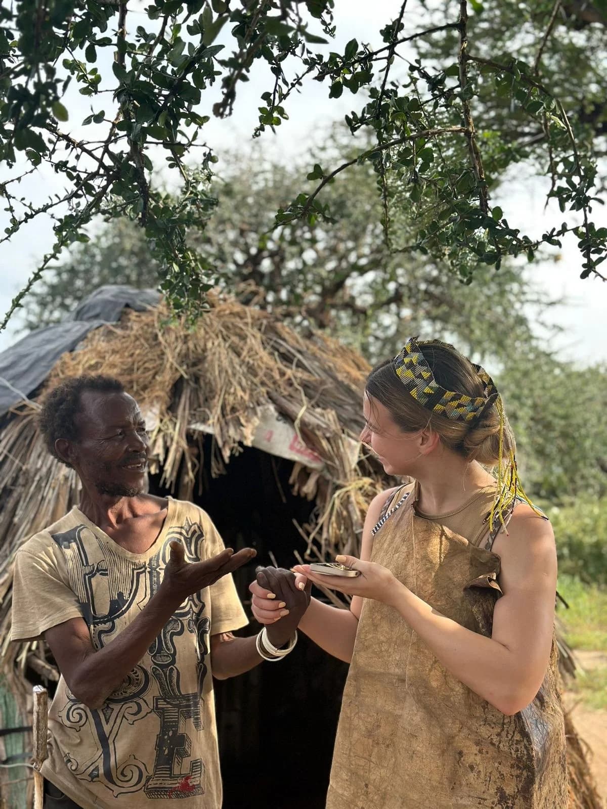 Leona Došen učenicima u Kaptolu dočarala život u Tanzaniji