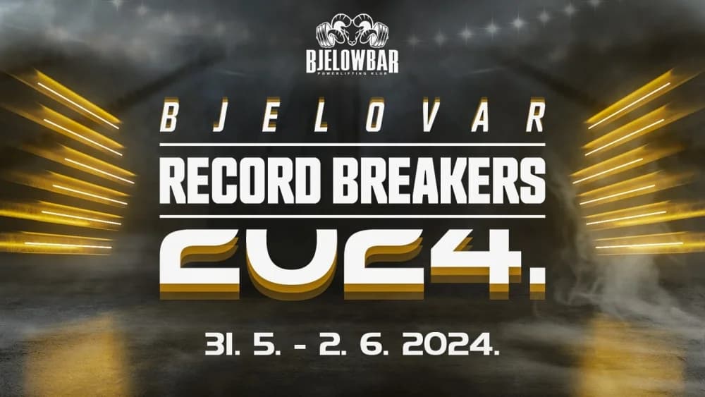 Slavonci na 2. Bjelovar Record Breakers powerlifting natjecanju