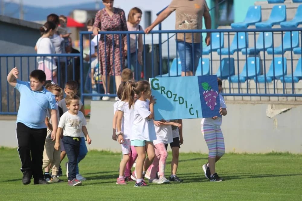FOTO: Održan 4. sportski festival Dječjeg vrtića Grozdić u Kutjevu