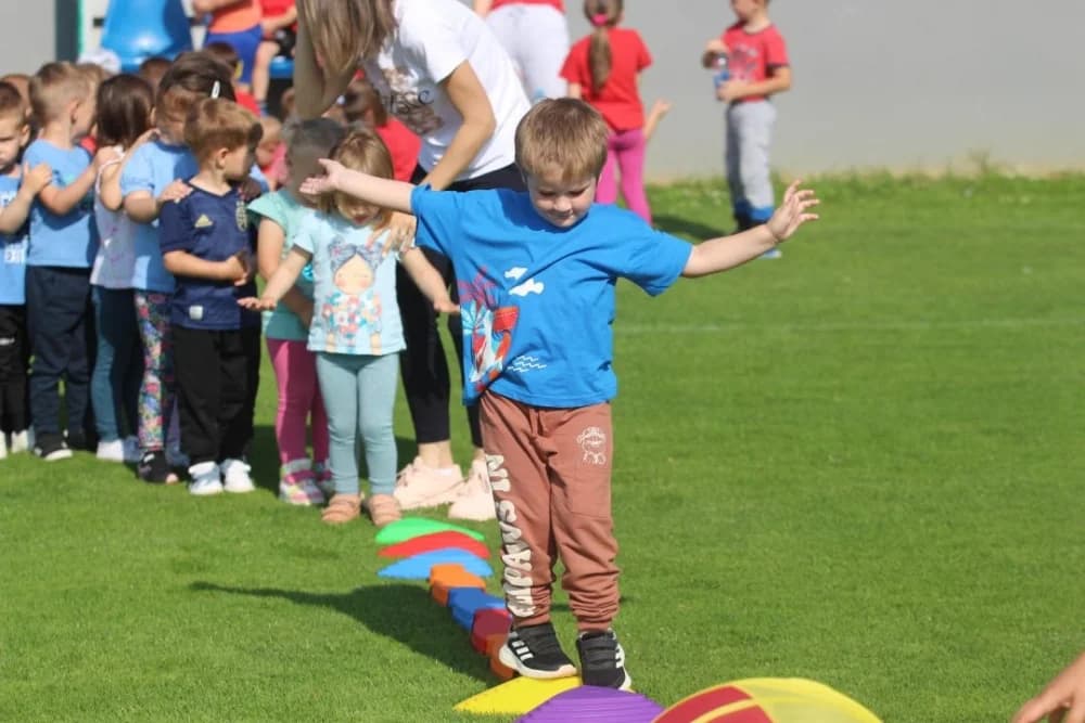 FOTO: Održan 4. sportski festival Dječjeg vrtića Grozdić u Kutjevu