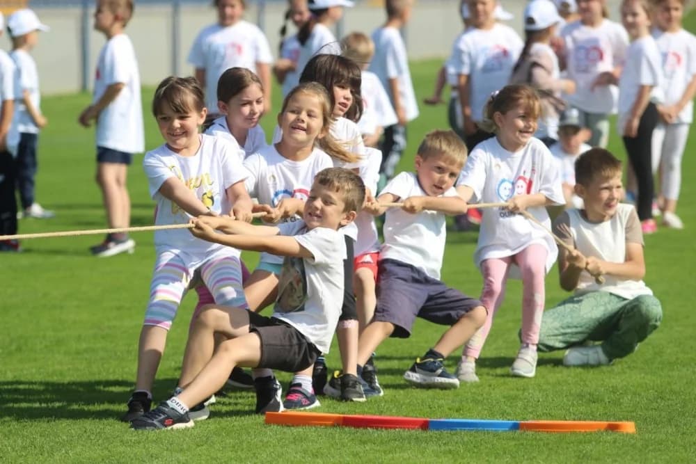 FOTO: Održan 4. sportski festival Dječjeg vrtića Grozdić u Kutjevu