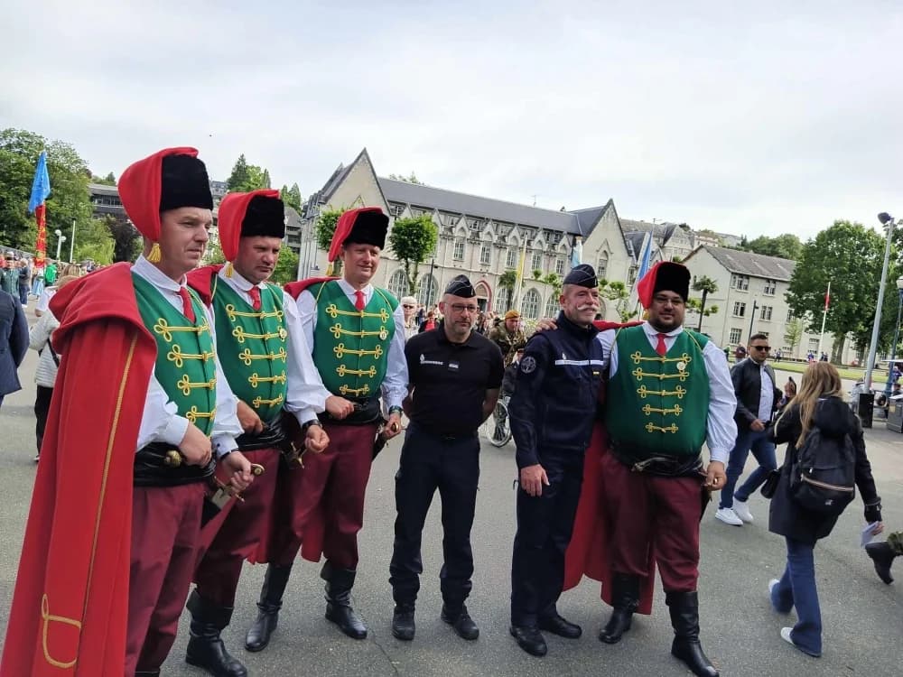 FOTO: Trenkovi panduri na hodočašću u Lurd