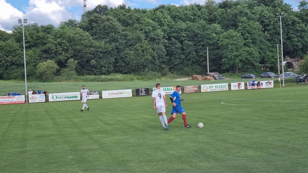 Utakmica legendi Kamen Ingrada i Croatije povodom 50. rođendana NK Croatije Mihaljevci