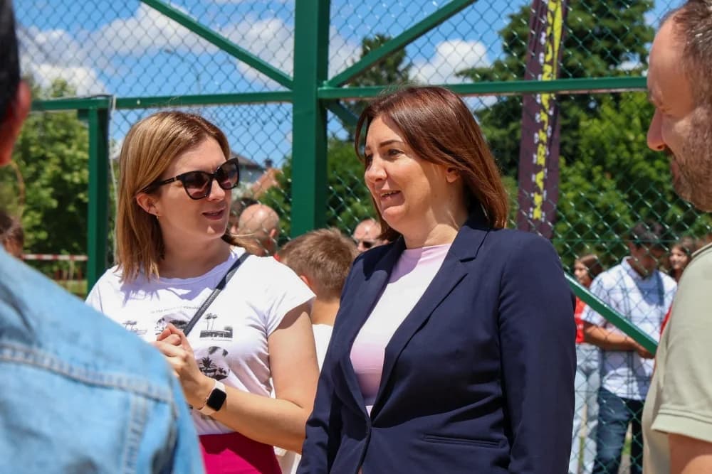 Novootvoreni sportski teren u Kaptolu