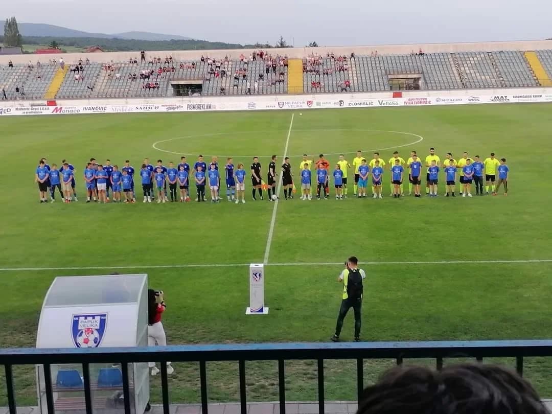 Slavonija i Uljanik (Pula) u prvom kvalifikacijskom susretu za popunu 2. Nogometne lige odigrali neodlučeno, 0:0