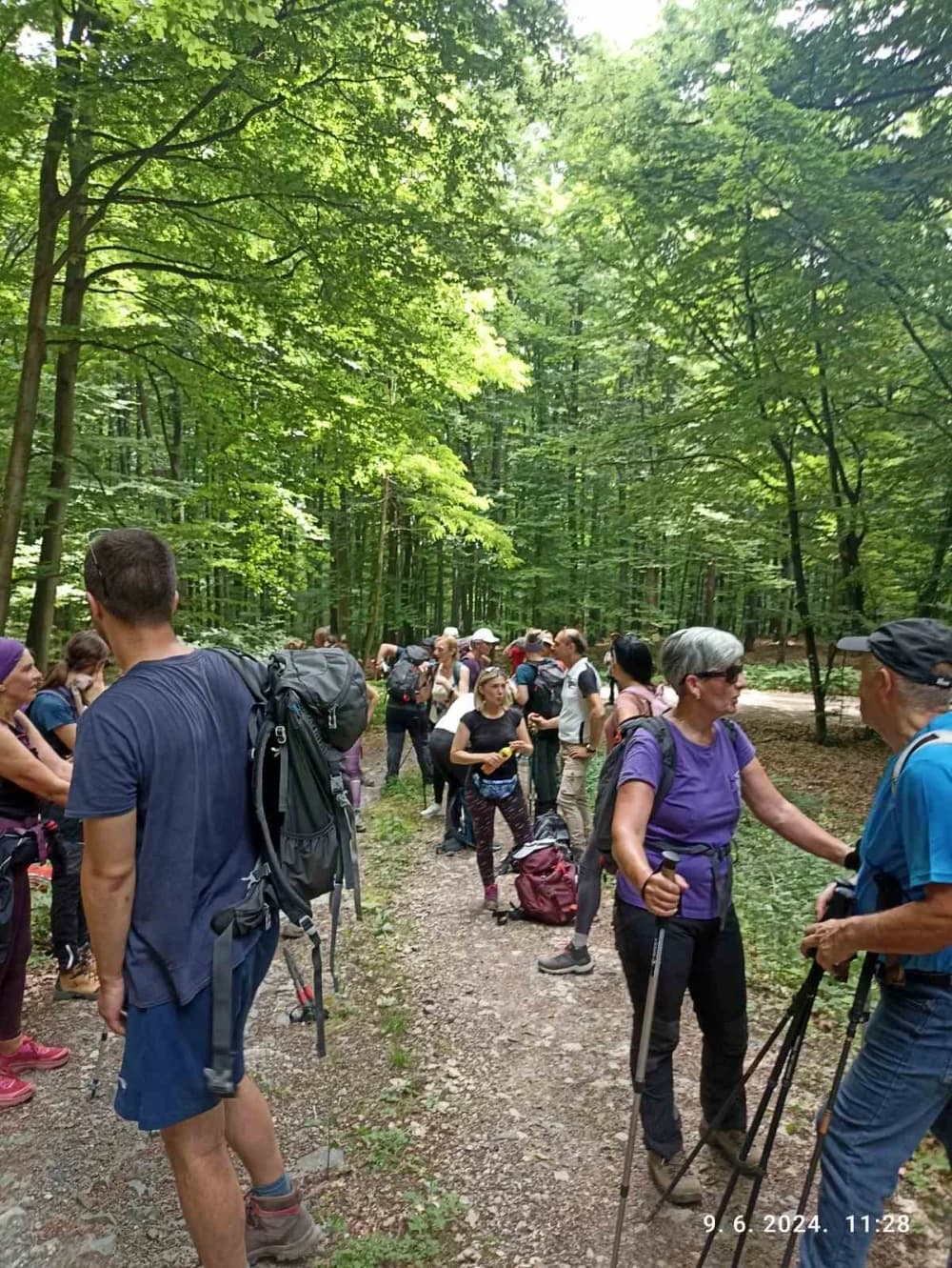 Članovi HPD ’Sokolovac’ Požega na 31. Antunovskom pikniku