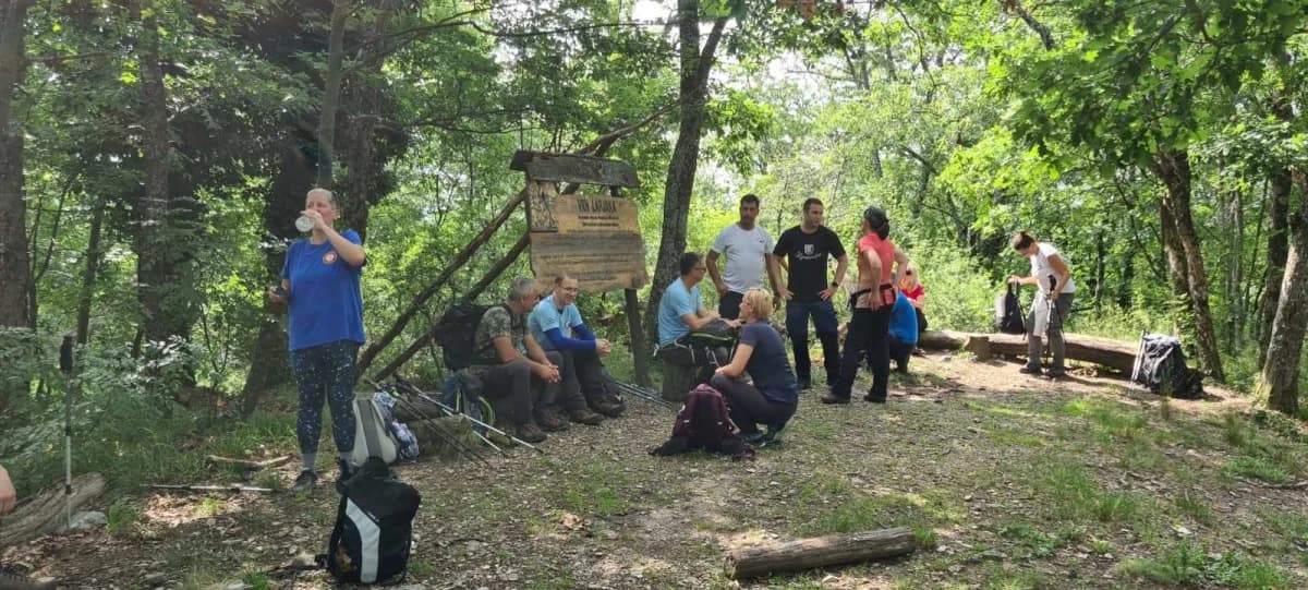 Planinari HPD Gojzerice na izletu na Jankovac