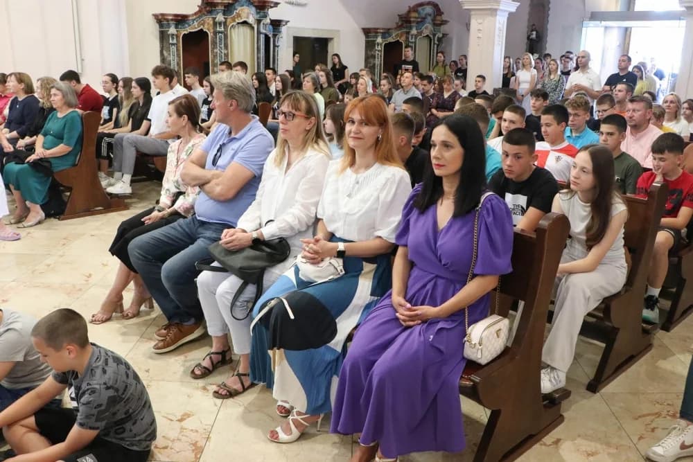FOTO:  Misa zahvalnica prigodom završetka nastavne godine u Požegi