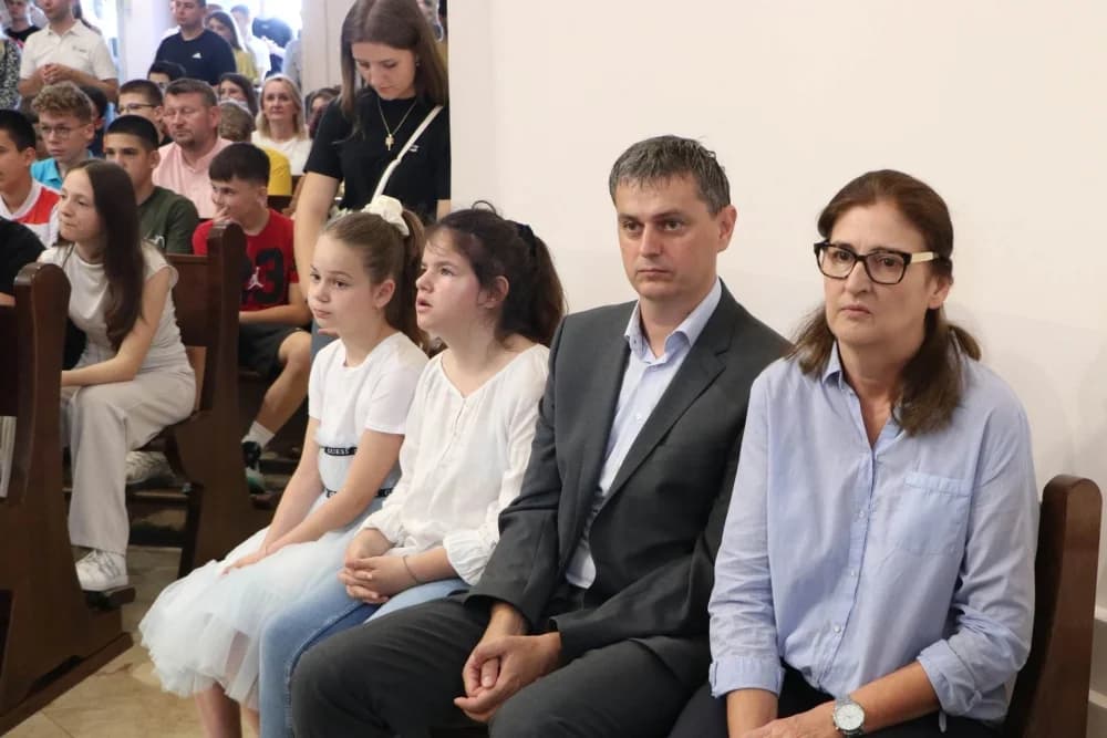 FOTO:  Misa zahvalnica prigodom završetka nastavne godine u Požegi