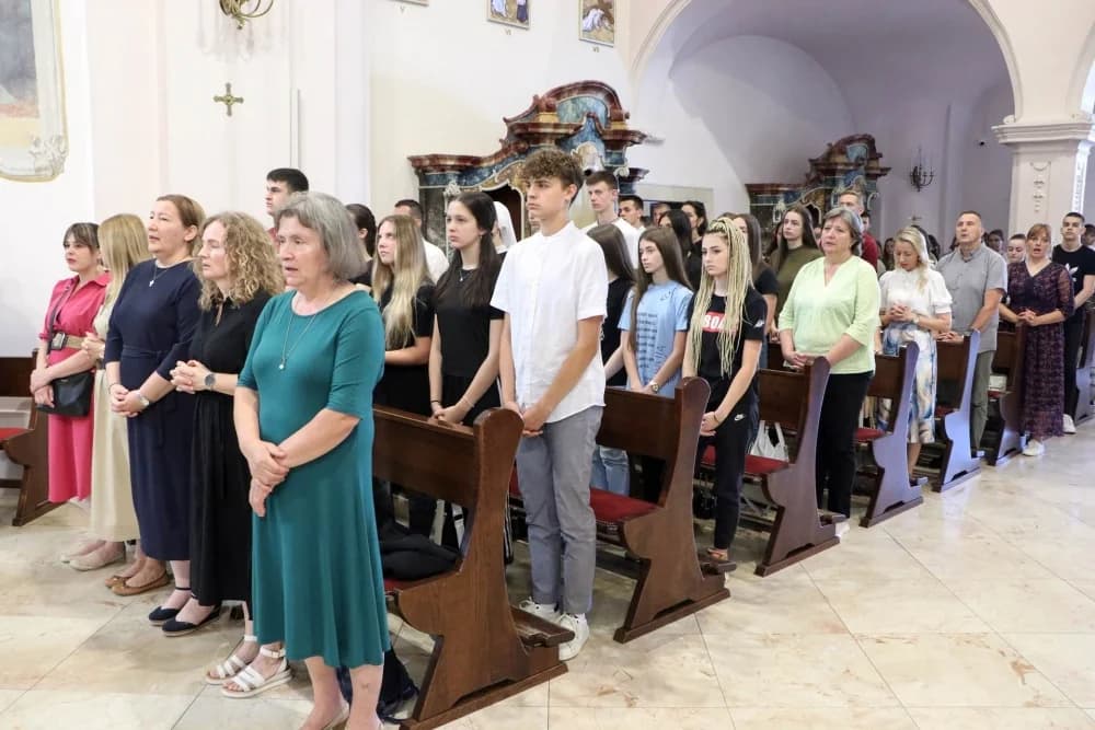 FOTO:  Misa zahvalnica prigodom završetka nastavne godine u Požegi