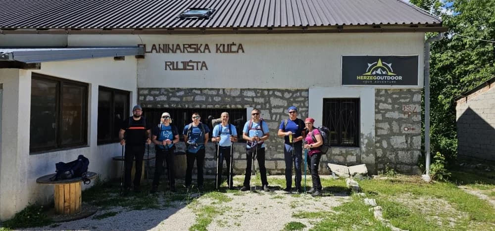 HPD Gojzerica na izletu u Prenj- BiH pohodila vrhove  Zelena glava 2155 mnv i Otiš 2097 mnv