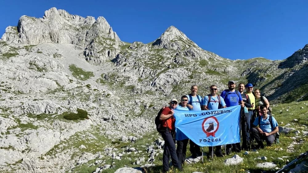 HPD Gojzerica na izletu u Prenj- BiH pohodila vrhove  Zelena glava 2155 mnv i Otiš 2097 mnv