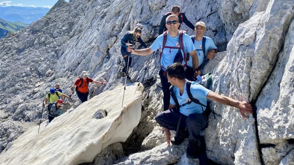 HPD Gojzerica na izletu u Prenj- BiH pohodila vrhove  Zelena glava 2155 mnv i Otiš 2097 mnv