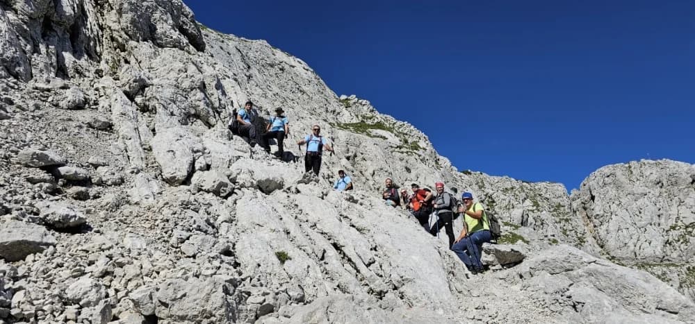 HPD Gojzerica na izletu u Prenj- BiH pohodila vrhove  Zelena glava 2155 mnv i Otiš 2097 mnv