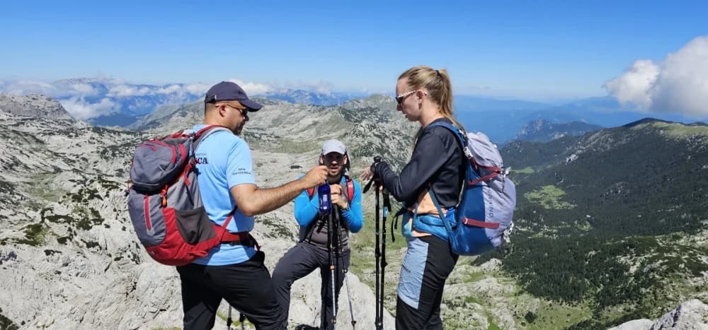 HPD Gojzerica na izletu u Prenj- BiH pohodila vrhove  Zelena glava 2155 mnv i Otiš 2097 mnv