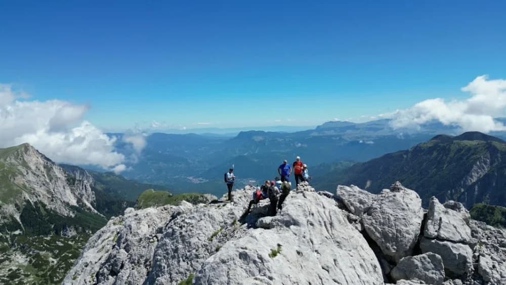 HPD Gojzerica na izletu u Prenj- BiH pohodila vrhove  Zelena glava 2155 mnv i Otiš 2097 mnv