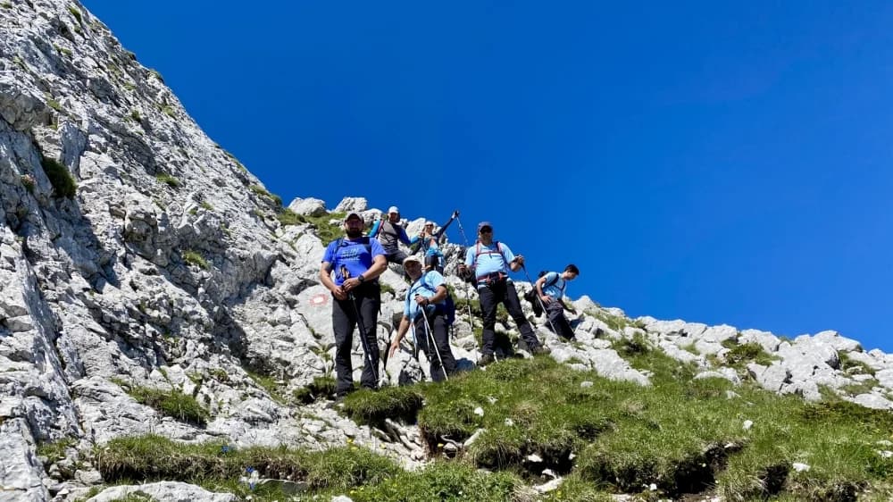 HPD Gojzerica na izletu u Prenj- BiH pohodila vrhove  Zelena glava 2155 mnv i Otiš 2097 mnv