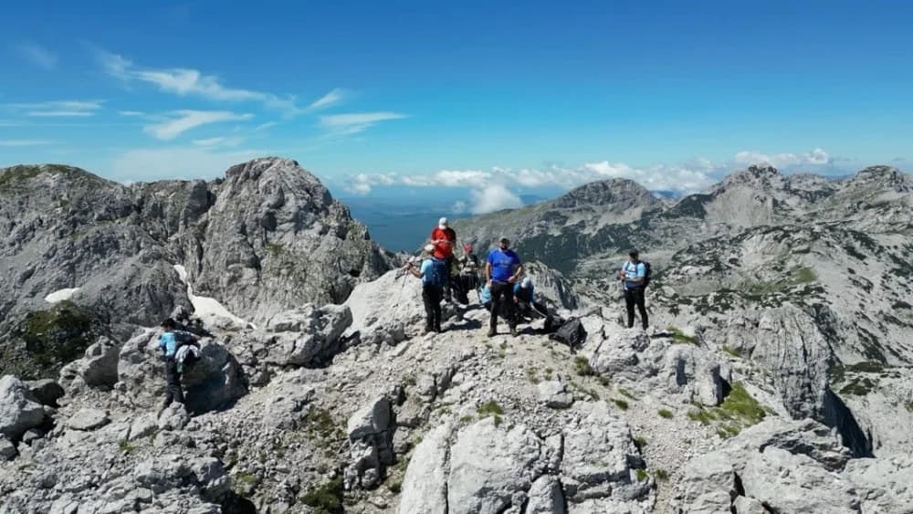 HPD Gojzerica na izletu u Prenj- BiH pohodila vrhove  Zelena glava 2155 mnv i Otiš 2097 mnv