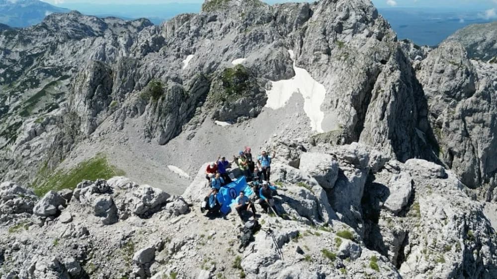 HPD Gojzerica na izletu u Prenj- BiH pohodila vrhove  Zelena glava 2155 mnv i Otiš 2097 mnv
