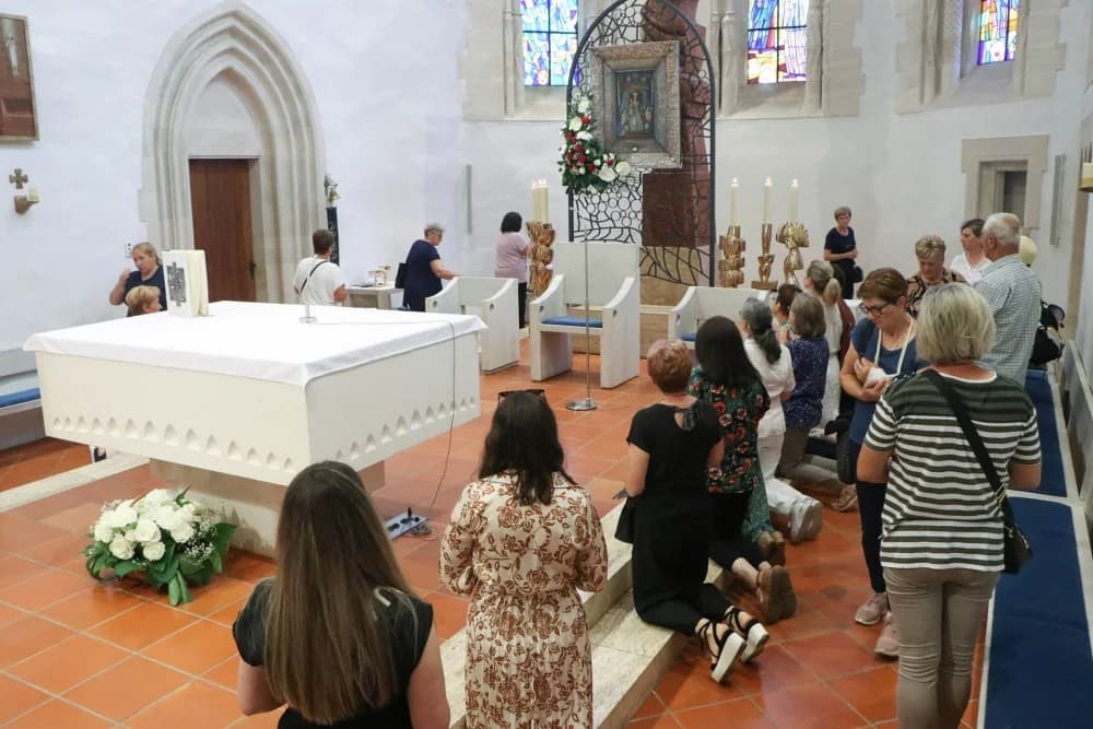 FOTO: Biskupijsko hodočašće zdravstvenih djelatnika Gospi Voćinskoj