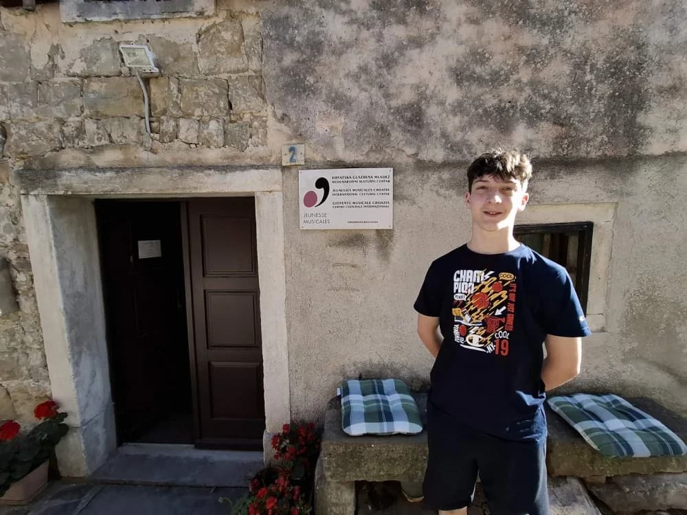 Petar Galović u Grožnjanu