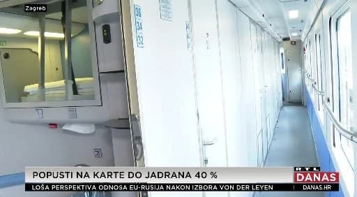 IDETE NA MORE S HŽ-om? Jučer otvorena sezonska noćna linija vlaka od Osijeka do Splita