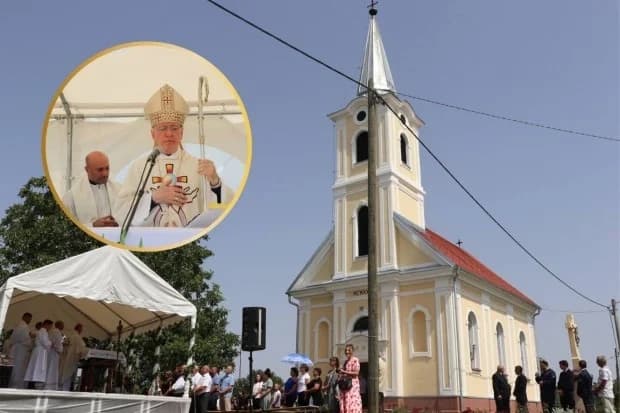 U Marinom Selu proslavljena stogodišnjica crkve Svetog Ivana Krstitelja