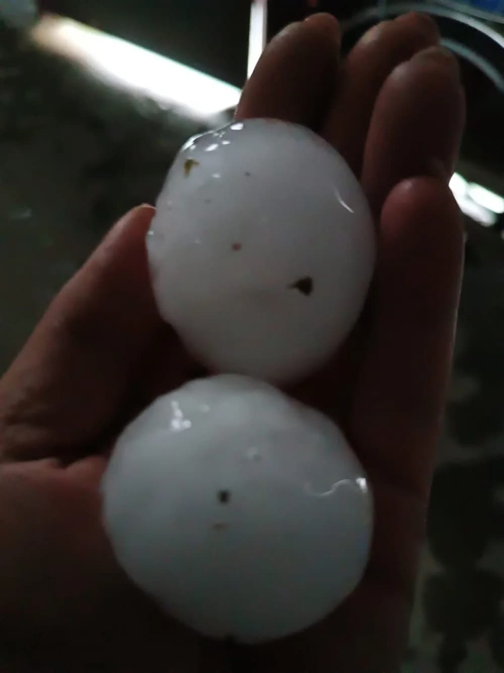 FOTO: Nevrijeme praćeno tučom poharalo istočni dio naše i susjednu županiju