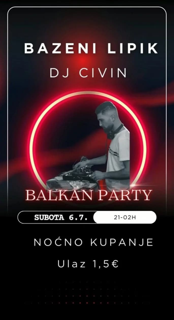 Balkan Party bazeni Lipik
