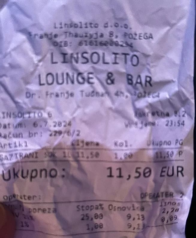 Litra Coca cole na Urban festu u Požegi astronomskih 11,50 EUR!!