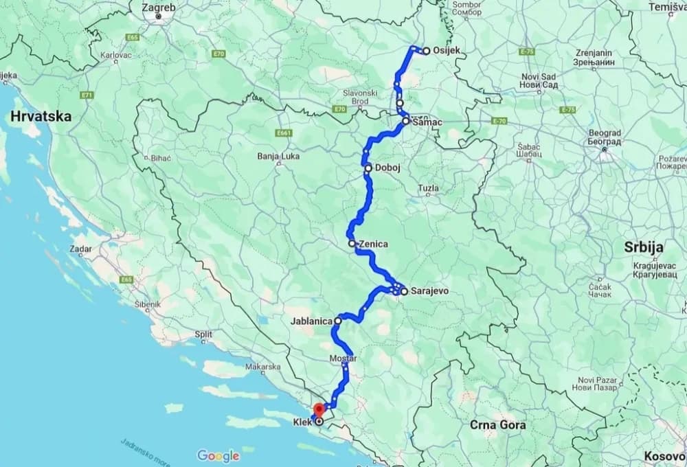 Kroz BiH do mora: Slavonci oduševljeni rutom sa skrivenim biserom: ’Jutro je, a janjci već na ražnju’