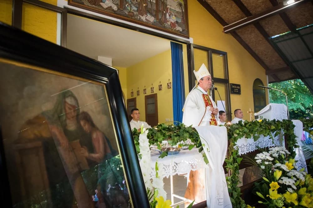 Proslava sv. Joakima i Ane u svetištu sv. Ane kod Bistrinca