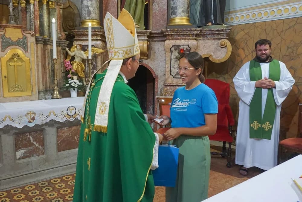 Euharistijsko slavlje prigodom završetka Hoda Franjevačke mladeži u Našicama