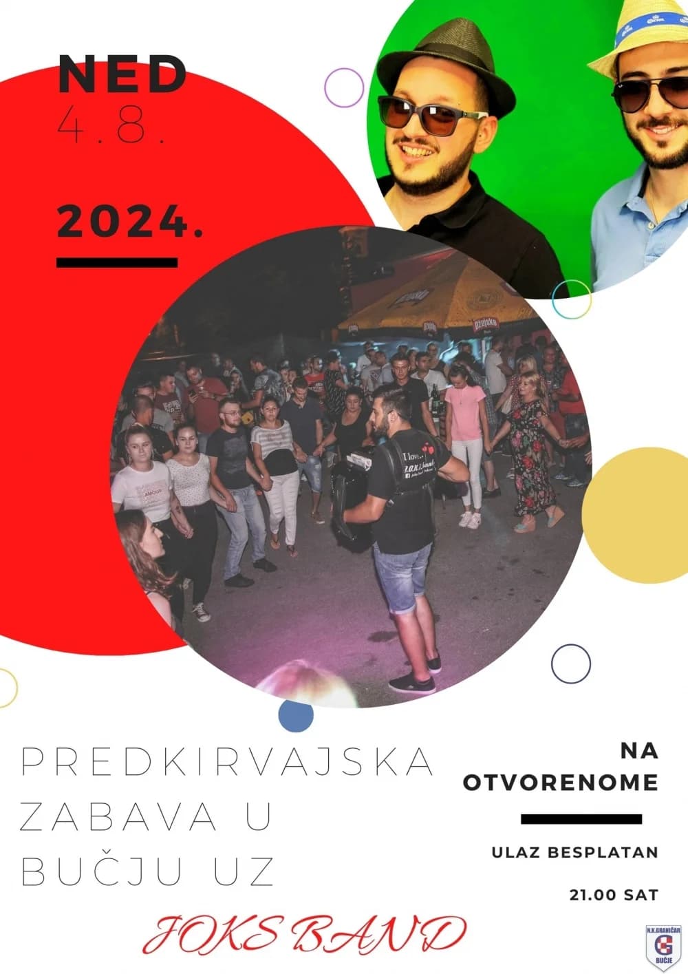 U subotu i nedjelju u Bučju: 12. Graničar kup i predkirvajska zabava uz Joks band