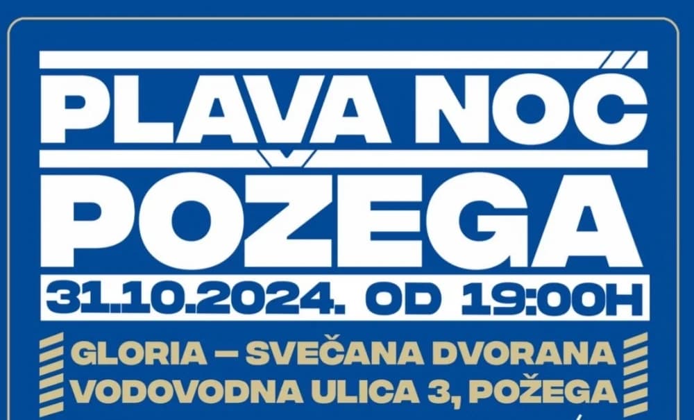 Dinamova Plava noć u Požegi