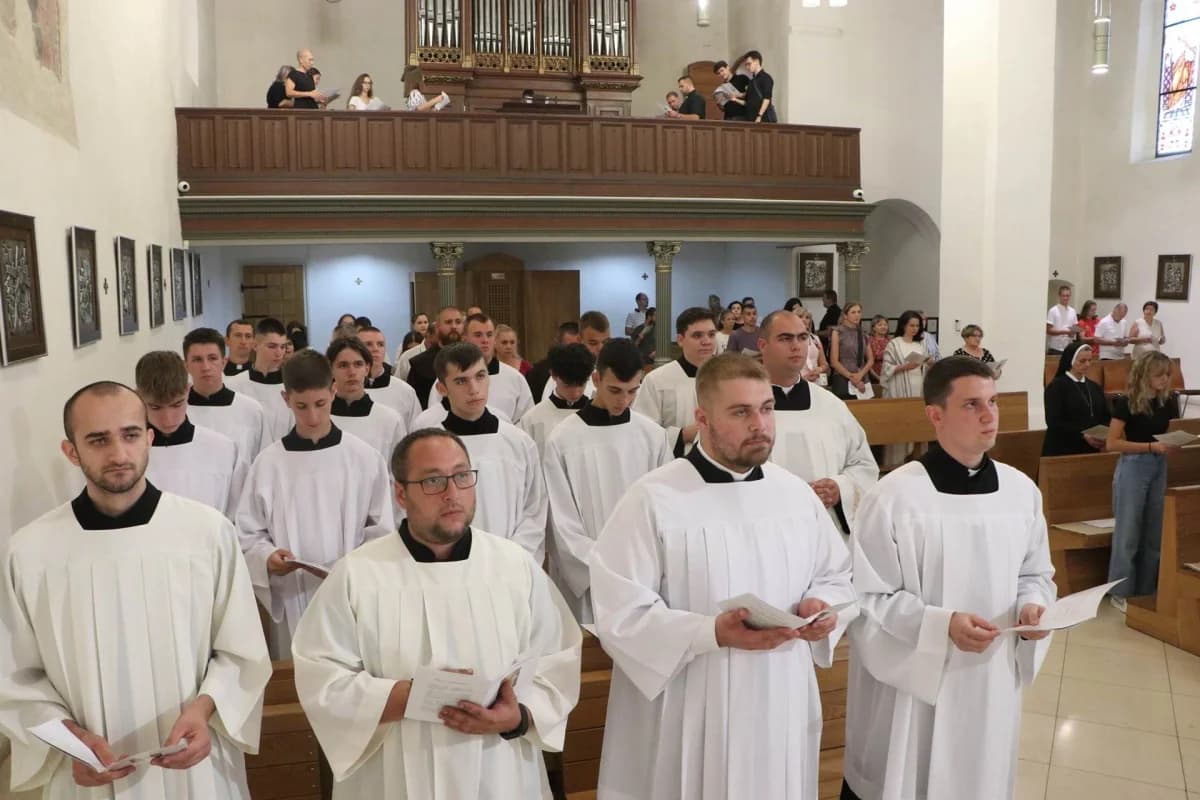 Služba prvih Večernjih hvala u čast sv. Lovre i otvorenje bdijenja