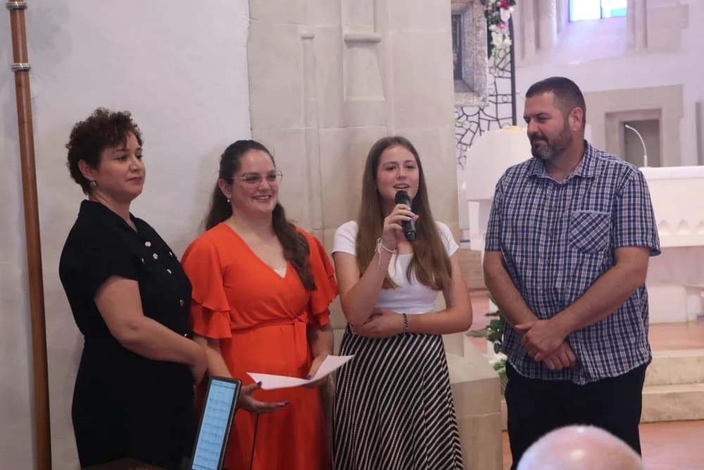 FOTO: Hodočašće obitelji s brojnom djecom u Voćin