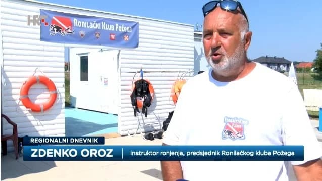 Atraktivni sadržaji na požeškim bazenima koje provode požeški HGSS-ovci i ronioci