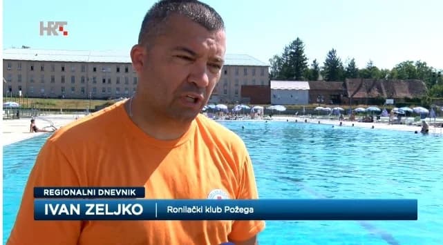 Atraktivni sadržaji na požeškim bazenima koje provode požeški HGSS-ovci i ronioci
