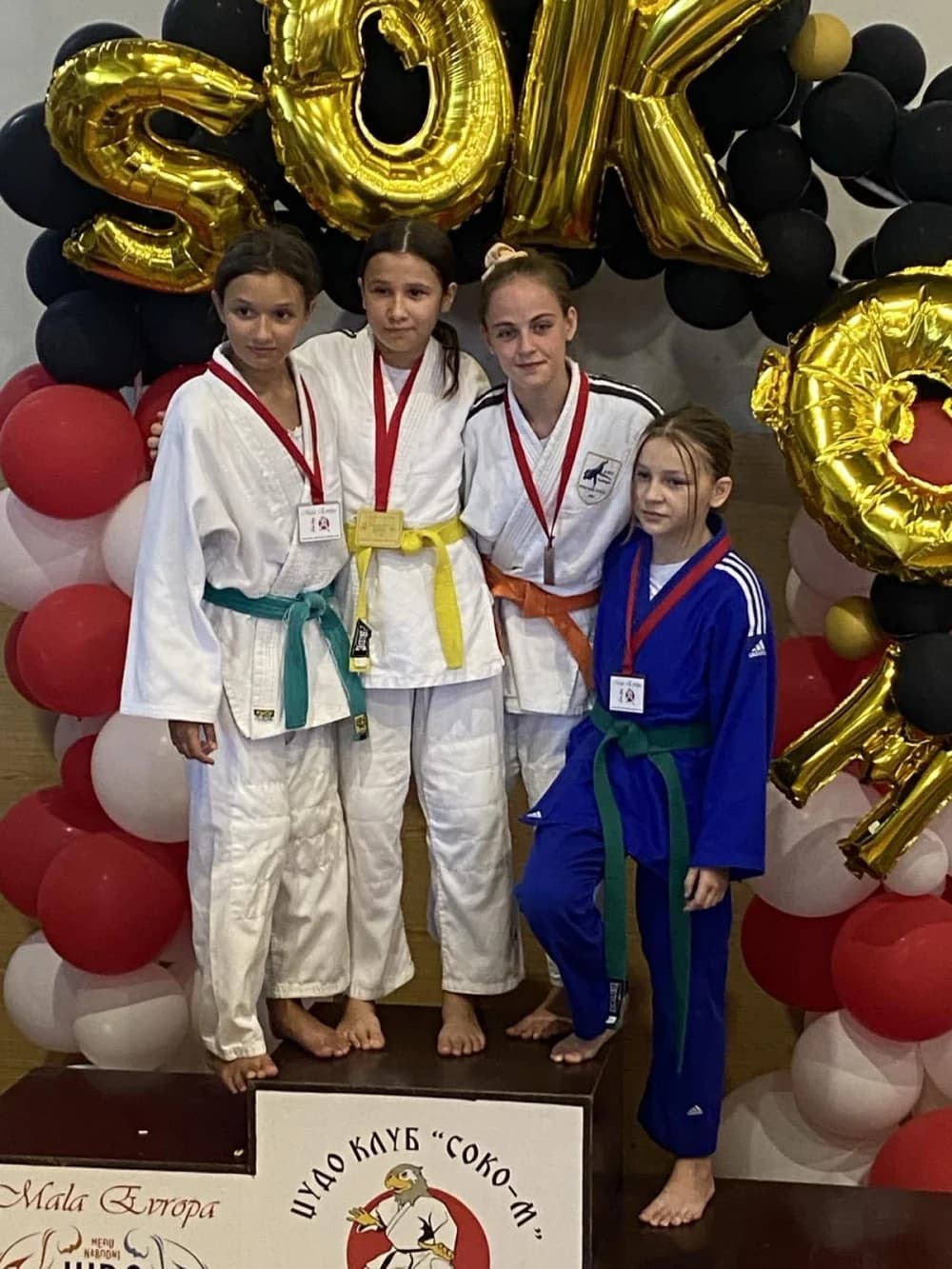 Odličan dan za judaše Judo kluba Slavonac, na turniru u Prnjavoru svi osvojili medalje
