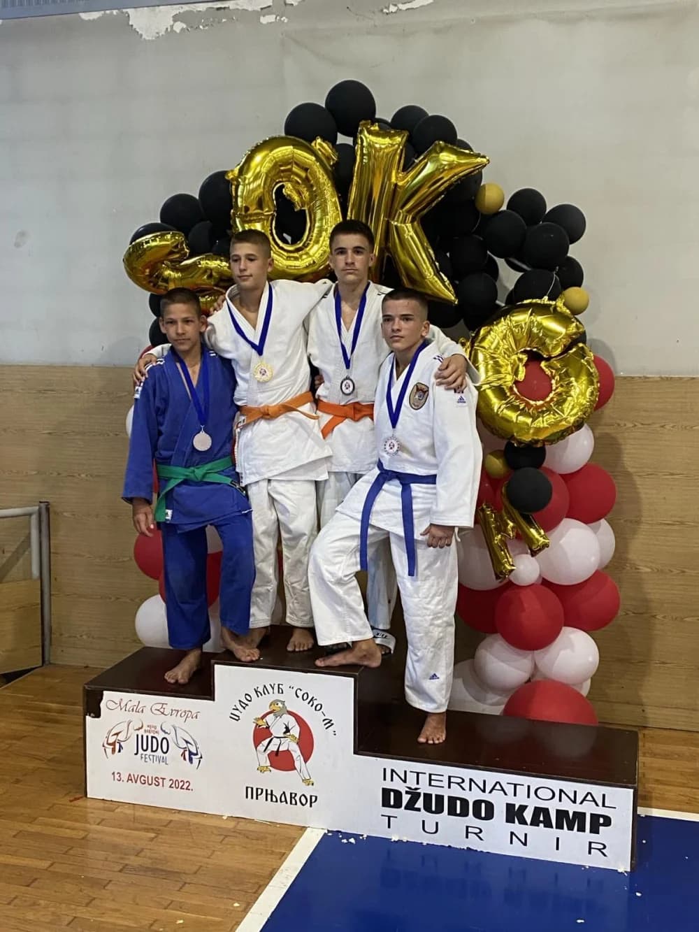 Odličan dan za judaše Judo kluba Slavonac, na turniru u Prnjavoru svi osvojili medalje