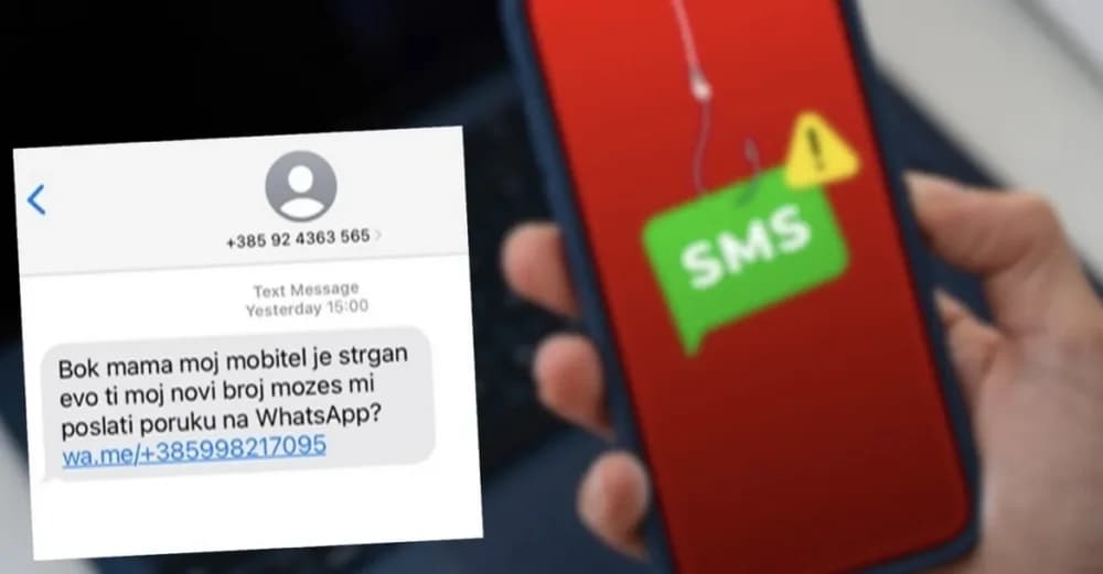 Policija savjetuje što napraviti ako primite ovu poruku: ’Bok, mama ovo je moj...’