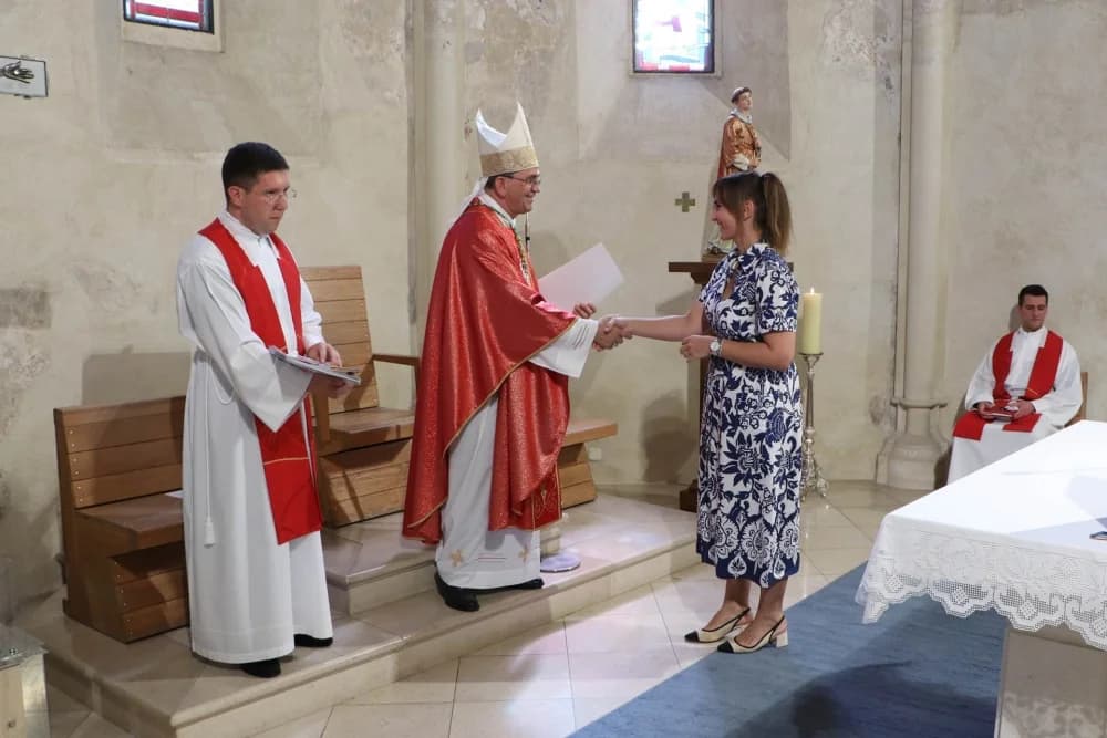 Susret vjeroučitelja i podjela vjeroučiteljskih mandata u Požegi