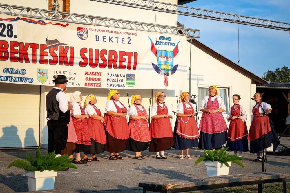 Održani Bekteški susreti, 28. tradicionalna smotra folklora