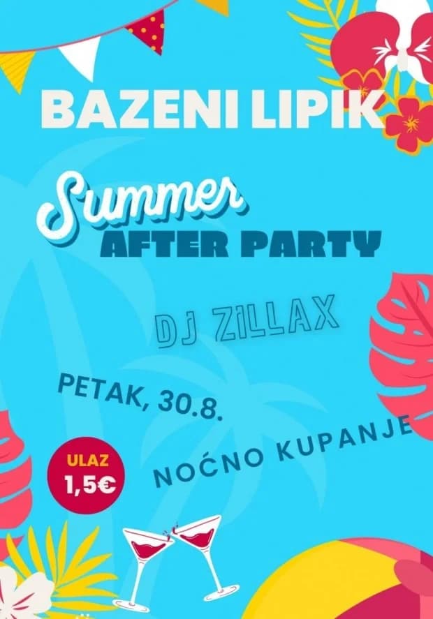 Summer After Party na Bazenima Lipik