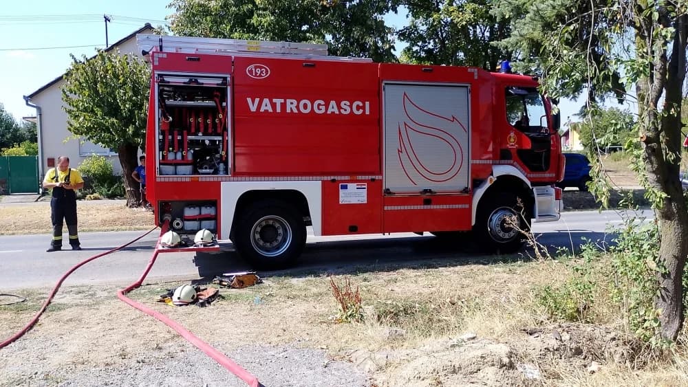 Slavonski vatrogasci mole ljude da se suzdrže od spaljivanja otpada