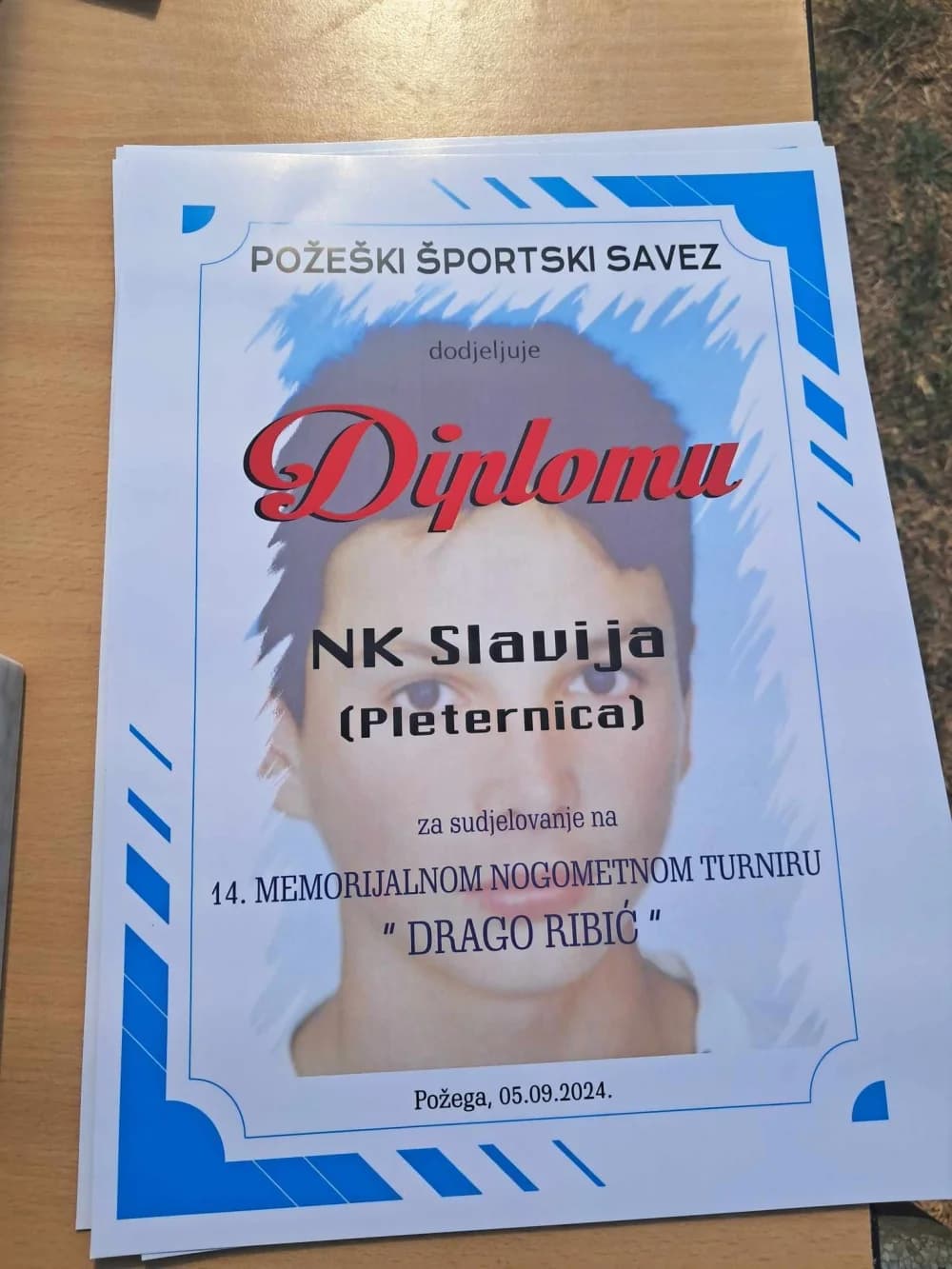 14. Memorijalni nogometni turnir ’Drago Ribić’: Pobjednici početnici NK Slavonije