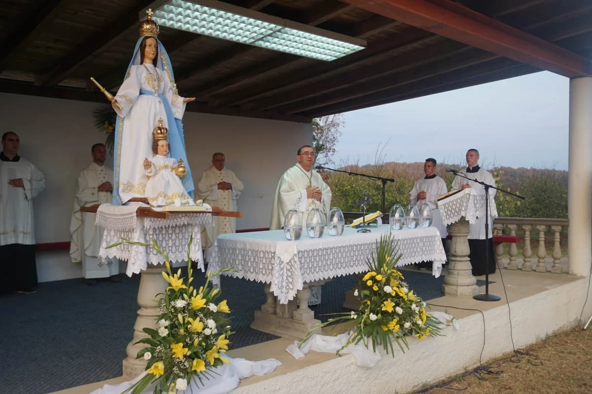 Predvečerje Male Gospe na Gospinom Polju u Bilom Brigu